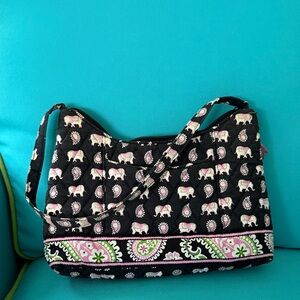Vera Bradley Pink Elephant Bag